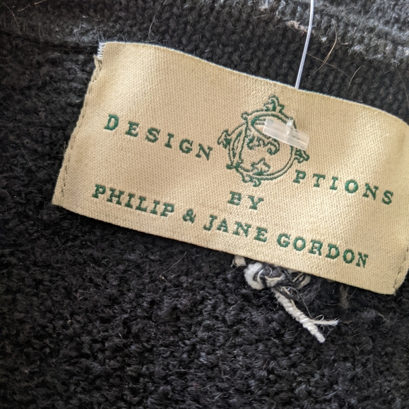 RARE Vintage Design Options Philip &Jane Gordon peekaboo snowman sweater XL - Picture 15 of 15